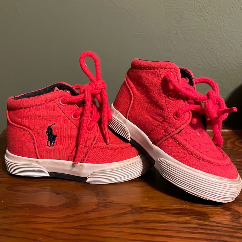 Ralph Lauren Polo boy shoes size 4